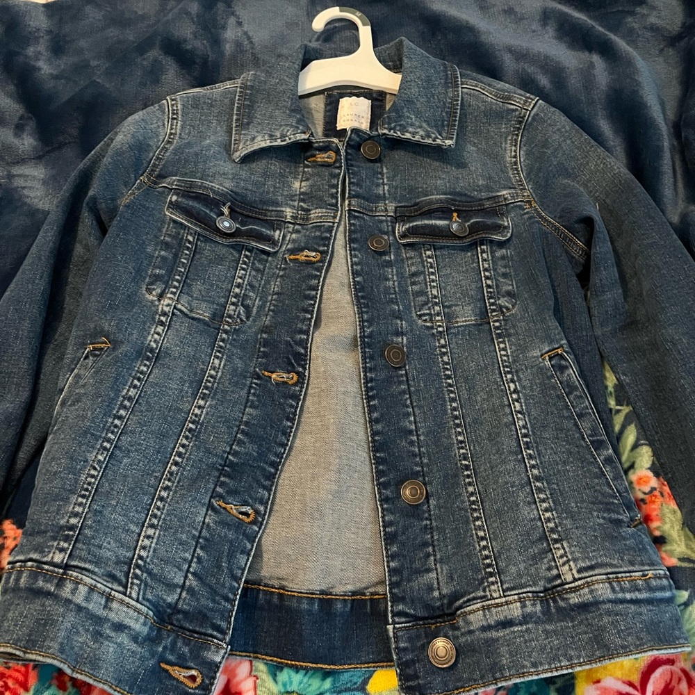 Xsmall. Jean jacket. Never been worn